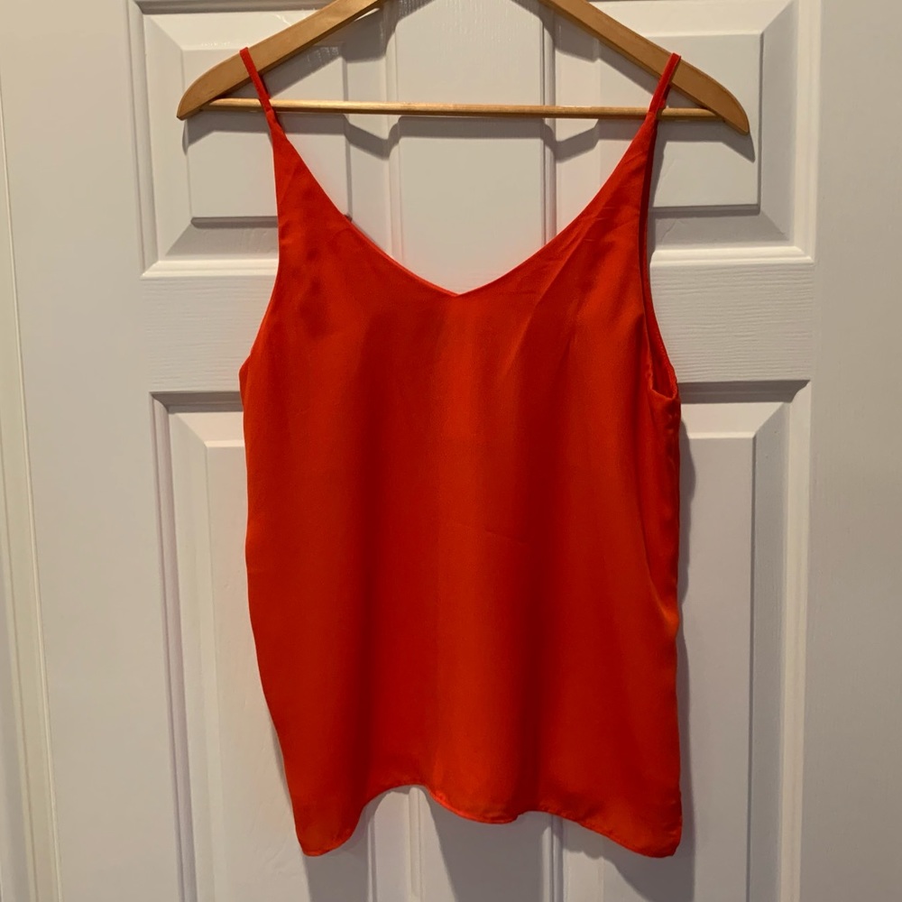 Stella Luce Orange Flowy Camisole